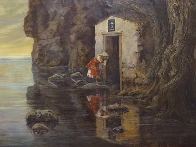 1868-Boris Michajlow - Lago di Ocrida